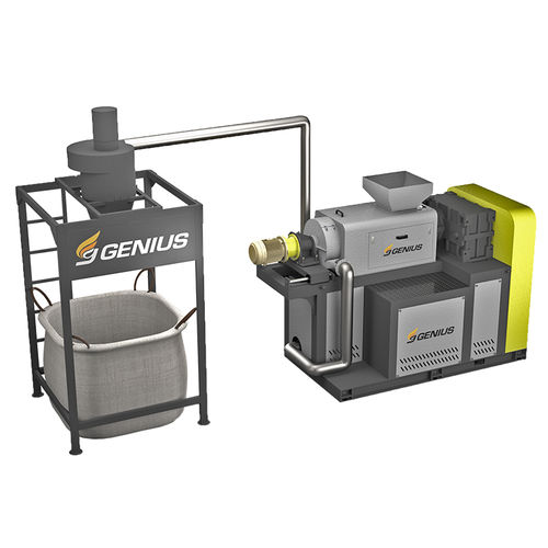 Secador centrífugo - DW series - Genius Machinery Co., Ltd - batch / para plástico / cónico de tornillo