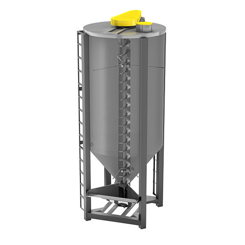 Mezcladora de tornillo cónico - VM series - Genius Machinery Co., Ltd - batch / de granulado / vertical