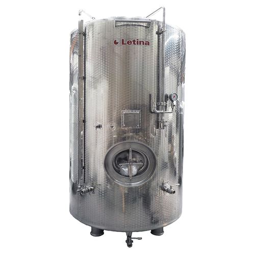 Recipiente a presión - T series - Letina - para la producción / para vino / de acero inoxidable