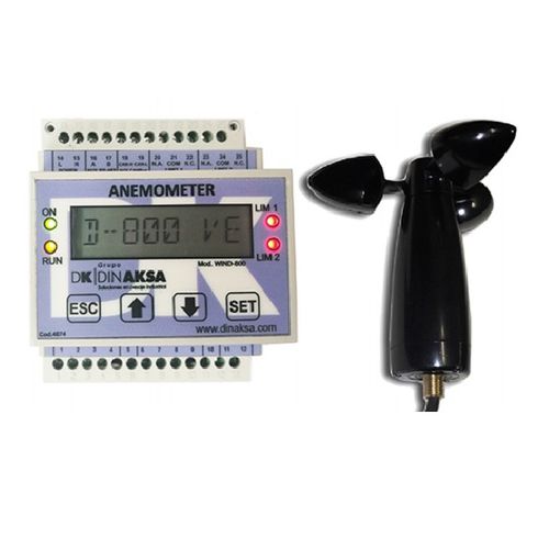 Anemómetro de cazoletas - WIND-E725 - DINAKSA PESAJE - digital / compacto / con alarma