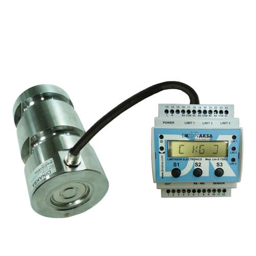 Limitador de carga electrónico - LOAD LIMITING SYSTEM - DINAKSA PESAJE - para grúa / para puente grúa / para polipasto