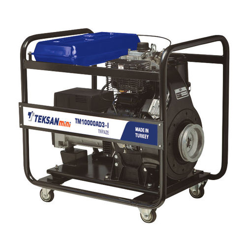 Grupo electrógeno diésel - TM10000AD3-M - Teksan - trifásico / portátil / con ruedas