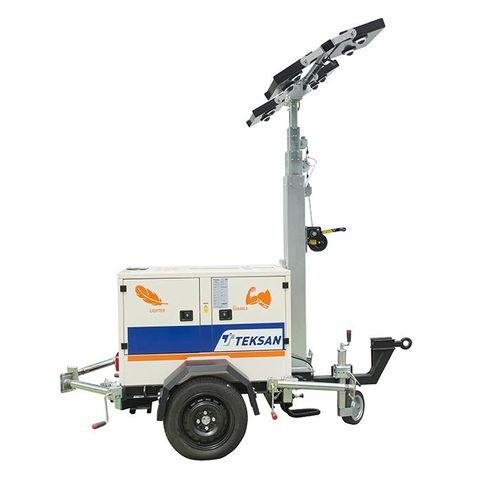 Torre de iluminación LED - TJ10PE5L-LM - Teksan - con motor diésel