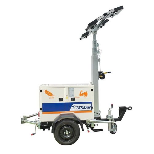 Torre de iluminación LED - TJ14PE5L-LM - Teksan - con motor diésel