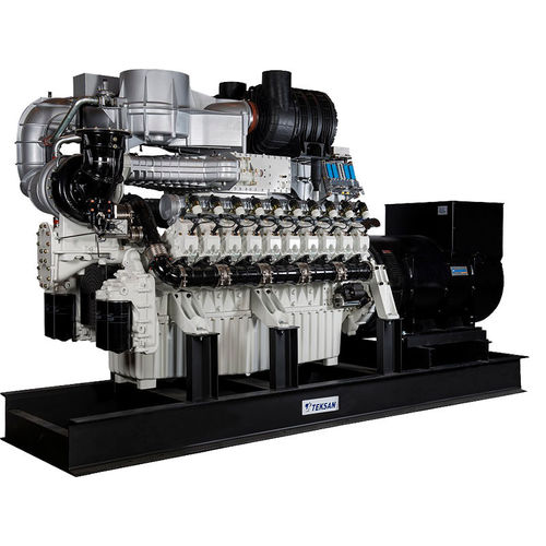 Grupo electrógeno para cogeneración - TJ230LB-NC5A - Teksan - de gas natural / trifásico / estacionario