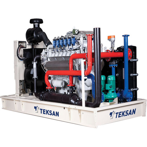 Grupo electrógeno para cogeneración - TJ43MN-NC5A - Teksan - de gas natural / trifásico / estacionario