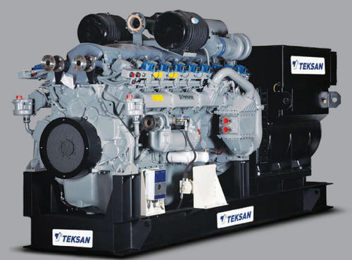 Grupo electrógeno de biogás - TJ375PE-BC5A - Teksan - trifásico / estacionario / 50 Hz