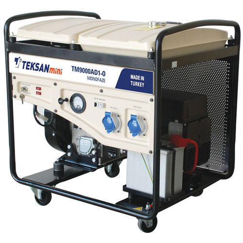 Grupo electrógeno diésel - TM9000AD1-O - Teksan - trifásico / portátil / 50 Hz