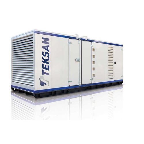 Grupo electrógeno diésel - TJ550BD  - Teksan - trifásico / en contenedor / 50 Hz