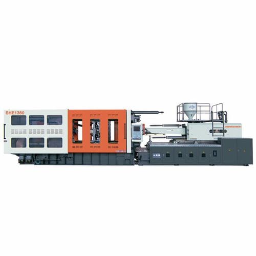 Máquina de inyección horizontal - SHE1360 - NINGBO SANSHUN MACHINERY & TECHNOLOGY CO.,LTD - servoeléctrica / con articulación de ángulo / gran capacidad