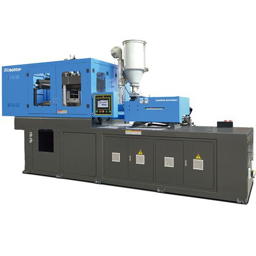 Máquina de inyección-soplado - ZC800DP - NINGBO SANSHUN MACHINERY & TECHNOLOGY CO.,LTD - para botellas / totalmente automática