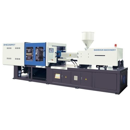 Máquina de inyección horizontal - SHE230G-PET - NINGBO SANSHUN MACHINERY & TECHNOLOGY CO.,LTD - hidráulica / para PET / para preformas