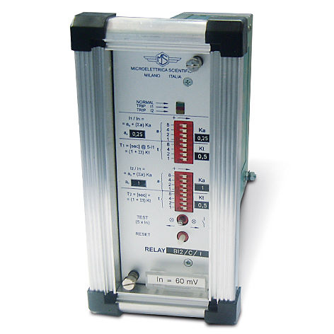 Relé de protección de potencia - A Line - Microelettrica - al ras / modular / electrónico