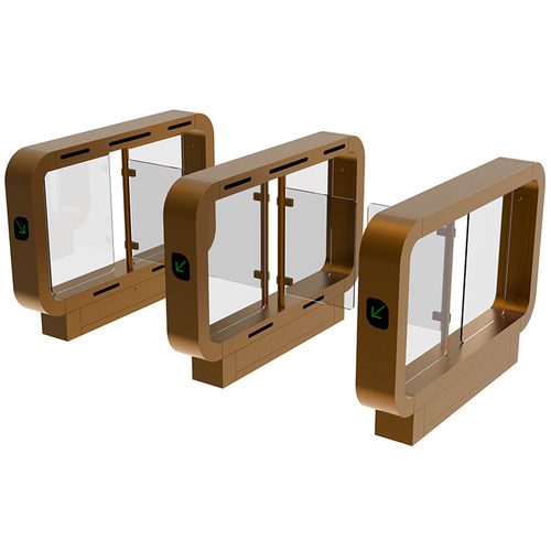 Torniquete abatible - MT349 - Mairs Intelligent Technology Co.,Ltd - de media altura / automático / con sistema de pago integrado
