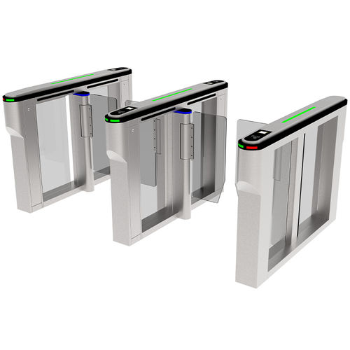 Puerta de velocidad automática - MT382 - Mairs Intelligent Technology Co.,Ltd - para control de acceso / de acero inoxidable