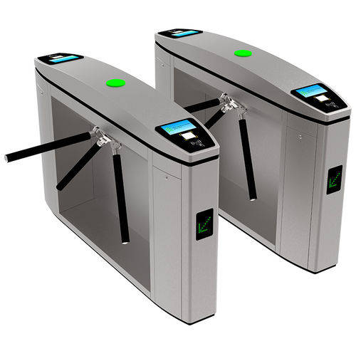 Torniquete trípode - MT158 - Mairs Intelligent Technology Co.,Ltd - de media altura / con lector de chapa