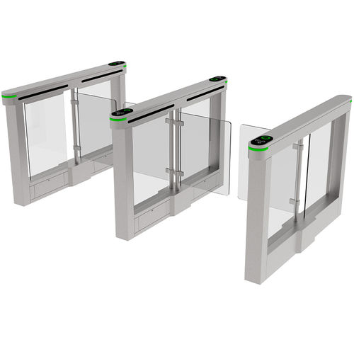 Torniquete abatible - MT-H318 - Mairs Intelligent Technology Co.,Ltd - de media altura / automático / con lector de chapa