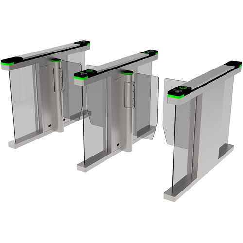 Puerta de velocidad automática - MT357 - Mairs Intelligent Technology Co.,Ltd - peatonal / para control de acceso / de acero inoxidable