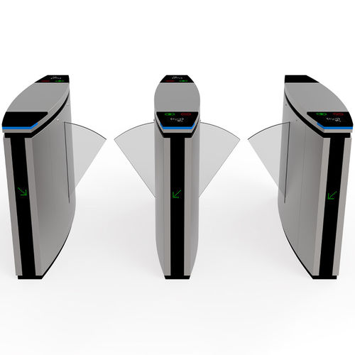Puerta de velocidad automática - MT256 - Mairs Intelligent Technology Co.,Ltd - para control de acceso / de acero inoxidable