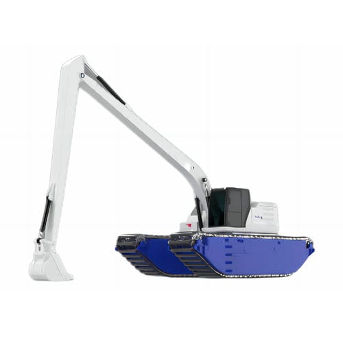 Excavadora anfibia - RL-AE08 - Relong Tech - mini / con orugas / diésel