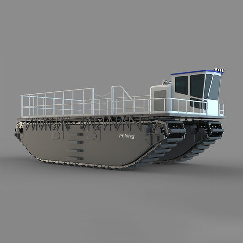 Vehículo anfibio - AT-10 - Relong Tech - para transporte de equipos / diésel / de oruga