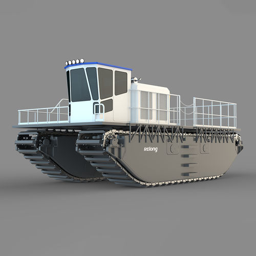 Vehículo anfibio - AT-30 - Relong Tech - para transporte de equipos / diésel / de oruga
