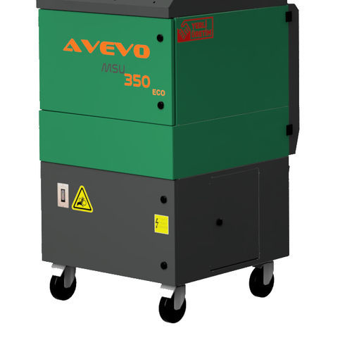 Extractor de humo móvil - MSU 350 eco - Kristal - de soldadura / de cartucho / automático