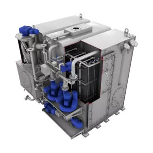 Microplanta para tratamiento de aguas residuales biológica - BMA series - Abionik - compacta / en contenedor