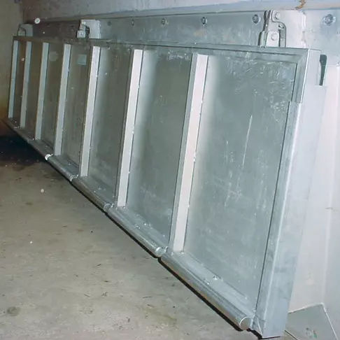 Esclusa para el tratamiento de aguas residuales - HydroFlap  - Abionik
