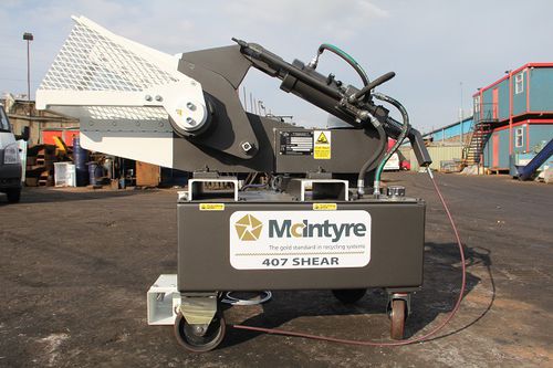 Cizalla de cocodrilo - McIntyre 407 - JMC Recycling Systems Ltd - eléctrica / para chatarra / automática