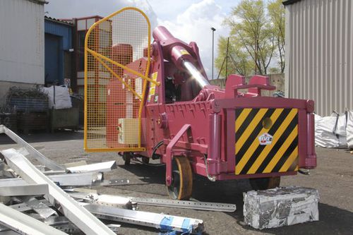 Prensa de balas para metales - McIntyre 5025 Bigfoot - JMC Recycling Systems Ltd - de cámara vertical / de carga lateral / móvil