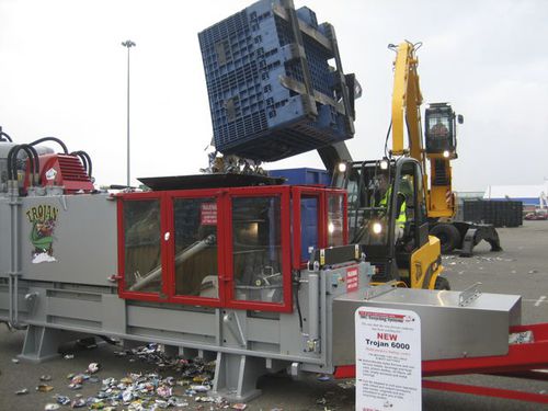Prensa de balas para metales - Trojan - JMC Recycling Systems Ltd - horizontal / de carga superior / automática