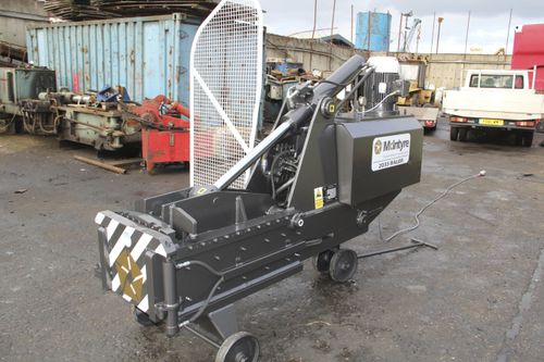 Prensa de balas para metales - McIntyre 2035 - JMC Recycling Systems Ltd - para chatarra / de cámara vertical / de carga superior