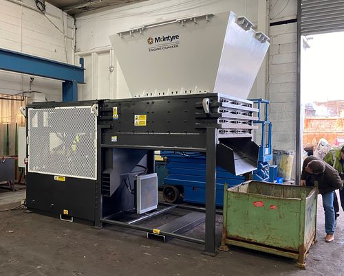 Molino destrozador de residuos compacto - Engine Cracker - JMC Recycling Systems Ltd