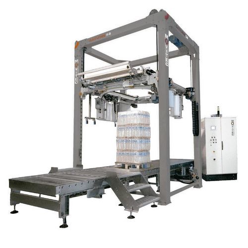 Envolvedora con anillo rotativo - Saturn S8 - MOVITEC WRAPPING SYSTEMS, SLU - enteramente automática / para la industria alimentaria y de la bebida / para palés