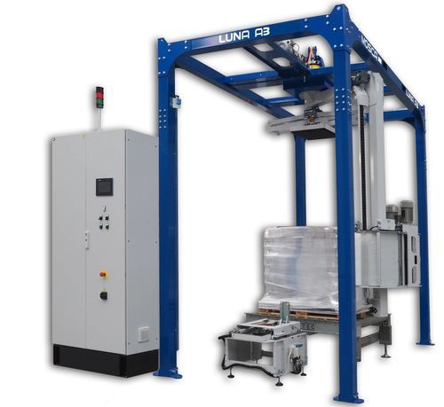 Envolvedora con anillo rotativo - Luna A3 - MOVITEC WRAPPING SYSTEMS, SLU - automática / con cobertura superior de film sobre palet / con aplicador de cantoneras