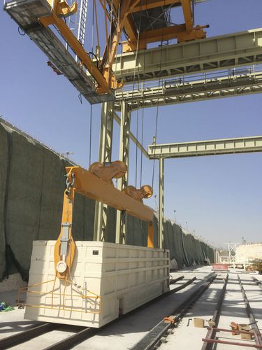 Pórtico portátil - Teamnetwork S.r.l - para obra de elementos prefabricados / para obras de infraestructura