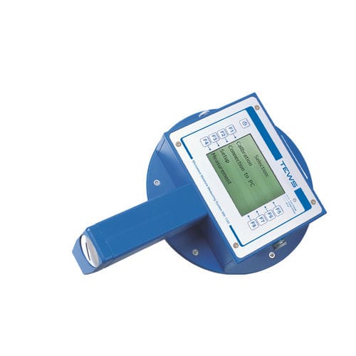 Humidímetro con termómetro - MW 1100 - TEWS Elektronik GmbH & Co. KG - para materiales sólidos / de infrarrojos / con visualizador digital