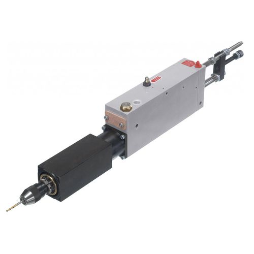 Unidad de taladrado neumática - Be(f)P 22 series - E2 Systems - hidráulica / monohusillo / de alta precisión