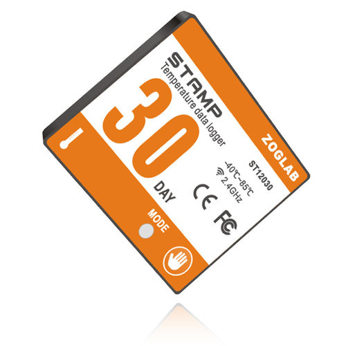 Registrador de datos de temperatura y humedad - STAMP - Zoglab Microsystem - inalámbrico / RFID / sin pantalla