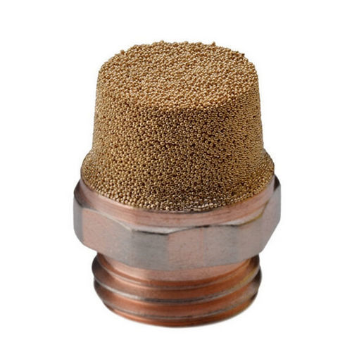 Silenciador para la ventilación - STE series - Sinterfiltri srl - para compresor / para filtro / de tubo hexagonal