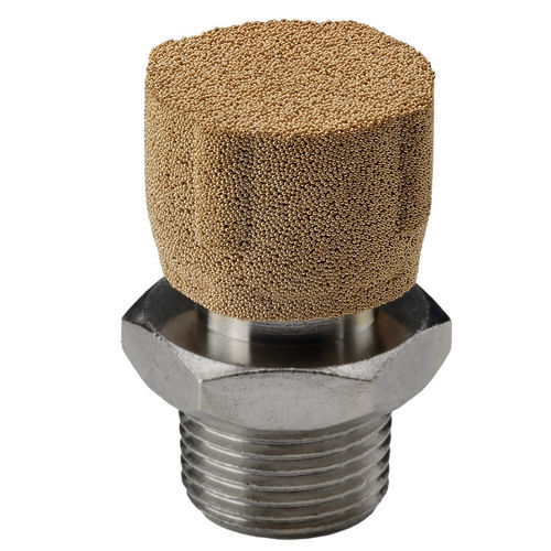 Silenciador de escape - TSI/NPT series - Sinterfiltri srl - para la ventilación / para automóvil / para alimentos