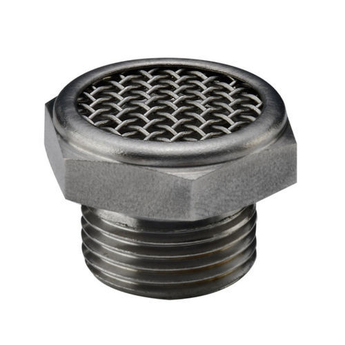 Silenciador de escape - SETM series - Sinterfiltri srl - para cilindro neumático / para válvula / de vacío