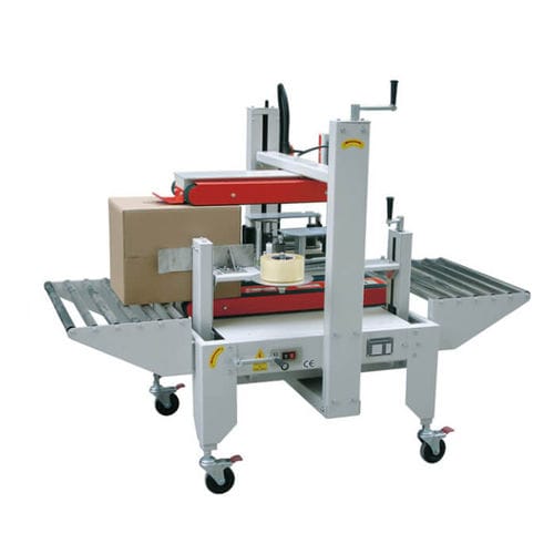Precintadora de cajas de cartón varias solapas - AS-423 - Qingdao Ausense Packing Equipment Co., Ltd. - cinta adhesiva