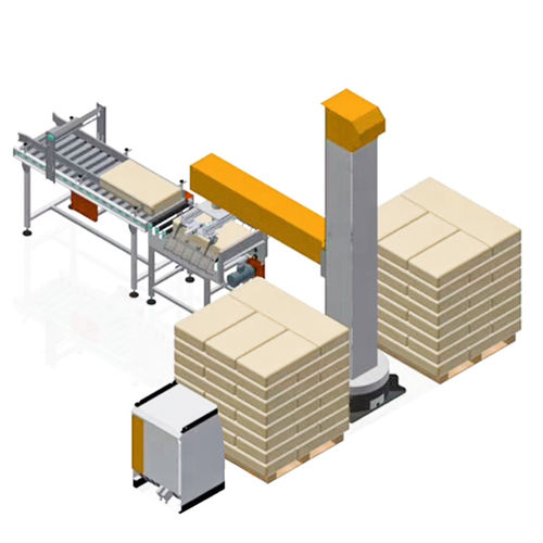 Sistema de paletización por capas - YPK-JMD20 - Qingdao Ausense Packing Equipment Co., Ltd. - para la industria alimentaria y de la bebida / para la industria farmacéutica / automático