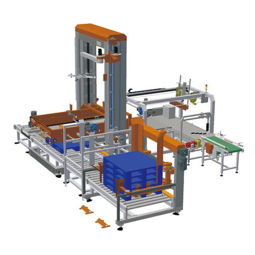 Paletizador por la base - LMD30 - Qingdao Ausense Packing Equipment Co., Ltd. - de cartón / automático