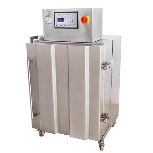Máquina de acondicionamiento semiautomática - DZG600 - Qingdao Ausense Packing Equipment Co., Ltd. - de vacío / vertical / de líquidos