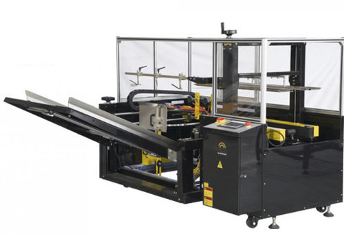 Formadora de cajas automática - YPK-4012(BLACK) - Qingdao Ausense Packing Equipment Co., Ltd. - cierre por la parte inferior