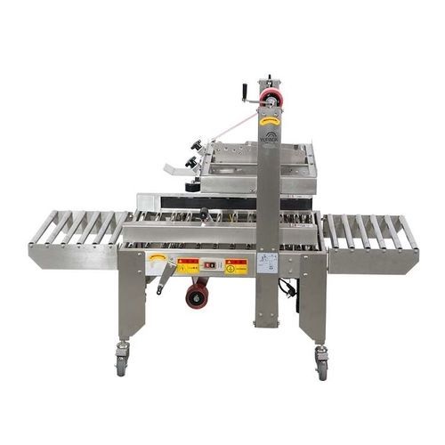 Selladora de cajas - FXJ-5050 - Qingdao Ausense Packing Equipment Co., Ltd. - semiautomática / para embalajes / para productos fitosanitarios