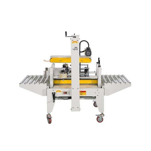 Selladora semiautomática - FXJ-423 - Qingdao Ausense Packing Equipment Co., Ltd. - de cajas / para aplicaciones frontales y laterales